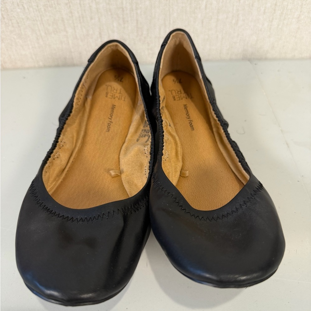 Black Women's Ballet‎ Flats - Picture 6 of 9